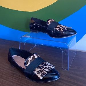 Kate Spade cheetah print flats/ loafers